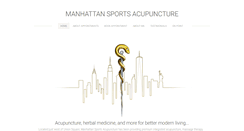 Desktop Screenshot of manhattansportsacupuncture.com